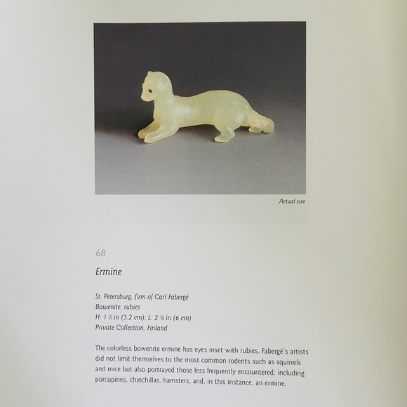 NEW The Fabergé Menagerie Collectible Paperback Coffee Table Gallery Book - Picture 11 of 16